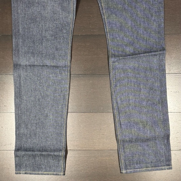 Levi's 511 Jeans 28 x 32 Selvedge Raw Unwashed Denim Slim Straight Red Tab 81 - Picture 5 of 8